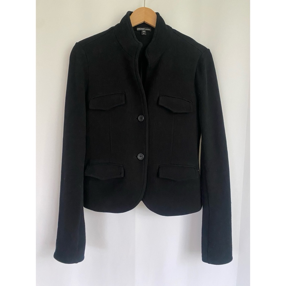 James Perse cotton fitted blazer
